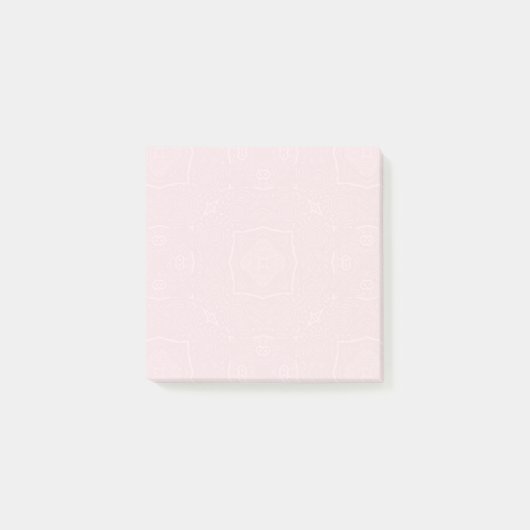 Baby roze post post-it® notes (Voorkant)