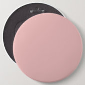 Baby Roze Reuzen Speld Ronde Button 6,0 Cm (Voorkant /achterkant)