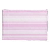 Baby roze strepen kussensloop (Achterkant)