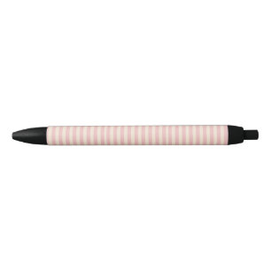 Baby Roze Strepen Zwarte Inkt Pen