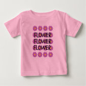 Baby roze t-shirt (Voorkant)