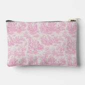  baby roze toile de jouy bedrukt etui (Achterkant)