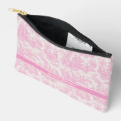  baby roze toile de jouy bedrukt etui (Open)