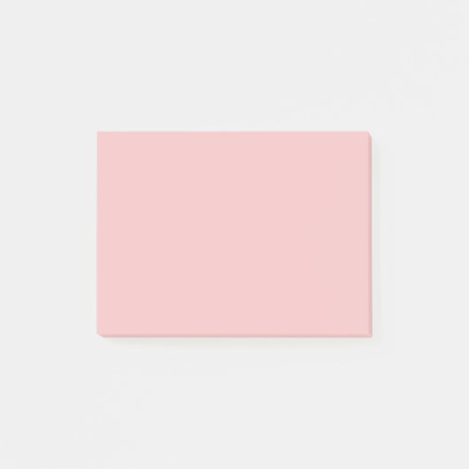 Baby Roze vaste kleur Post-it® Notes (Voorkant)
