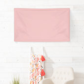 Baby Roze vaste kleur Spandoek (Insitu)