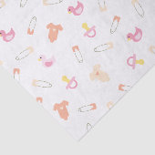 Baby roze weefselpapier tissuepapier (Detail)