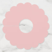 Baby Roze Wijnglaslabel (Achterkant)