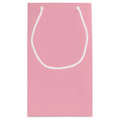 BABY roze zijn een schotel voor meisjes Klein Cadeauzakje (Achterkant)