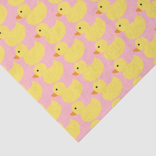 Baby Rubber Ducks Tissuepapier (Detail)