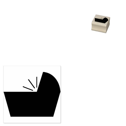 Baby Rubberstempel (Gestempeld)