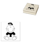 Baby Rubberstempel (Gestempeld)