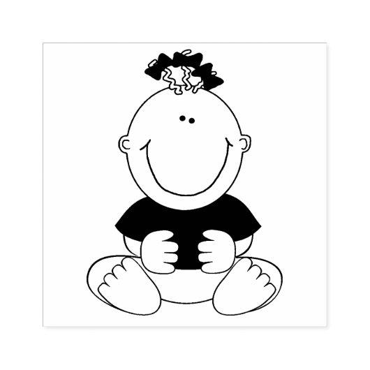 Baby Rubberstempel (Afrduk)