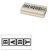 Baby Rubberstempel (Gestempeld)