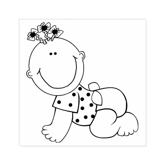Baby Rubberstempel (Afrduk)