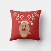 Baby Rudolph Kussen (Achterkant)