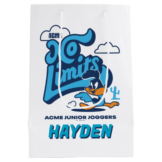 Baby RUNNER™ - Geen limieten Medium Cadeauzakje (Achterkant)