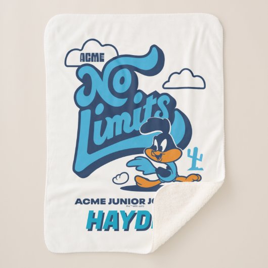 Baby RUNNER™ - Geen limieten Sherpa Deken (Voorkant)