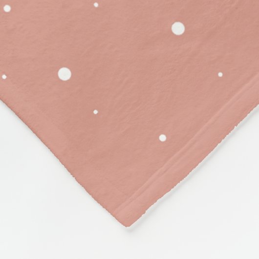 Baby’s 1st Christmas Reindeer Keepsake Photo Fleece Deken (Hoek)