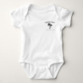 Baby’s First Beach Trip Shirt Vacation Palm (Voorkant)