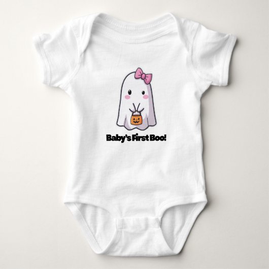 Baby’s First Boo! – Adorable Halloween Bodysuit fo (Voorkant)