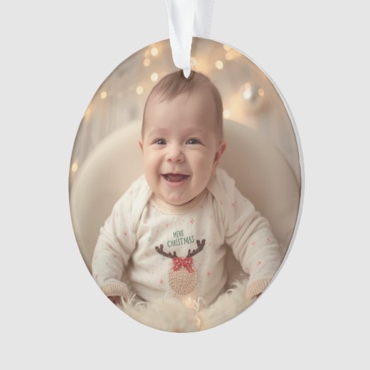 Baby’s First Christmas Ornament (voorkant)