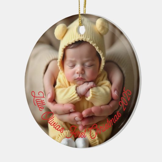 Baby’s First Christmas Ornament (Links)