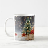 Baby’s First Christmas Personalized Mug Koffiemok (Links)