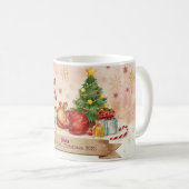 Baby’s First Christmas Personalized Mug Koffiemok (Voorkant rechts)