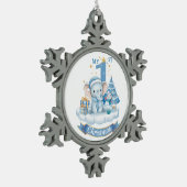 Baby’s First Christmas – Pewter Ornament (Links)