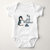 Baby’s First Christmas Shirt | Personalized (Voorkant)