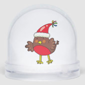 Baby’s First Christmas Sparkle Keepsake Sneeuwbol (Achterkant)