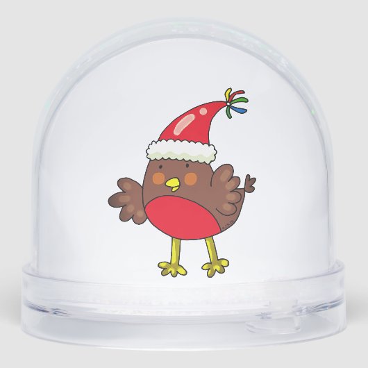 Baby’s First Christmas Sparkle Keepsake Sneeuwbol (Achterkant)