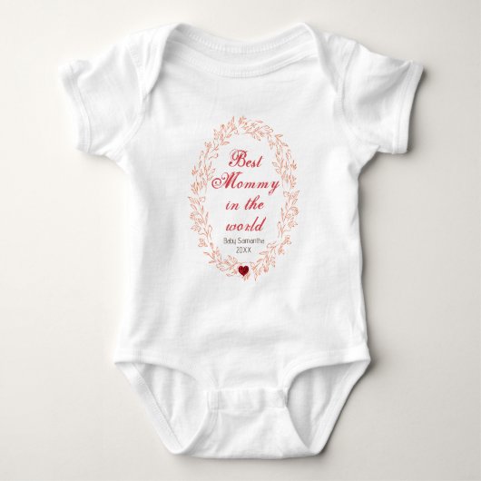 Baby’s First Mother’s Day Outfit Romper (Voorkant)