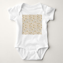 Baby’s First New Year 2026 – Gold Confetti Romper
