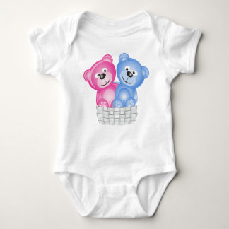 Baby’s kleding met teddyberen romper