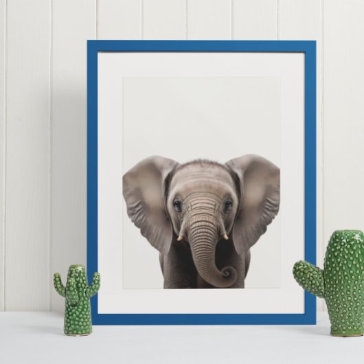 Baby Safari African Oerwoud Animals Elephant Poster