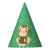 Baby Safari Animals Party | aap Feesthoedjes (Voorkant)