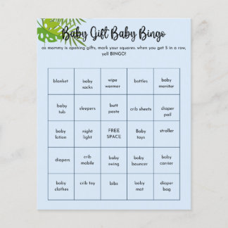 Baby Safari Baby shower Spelletjes