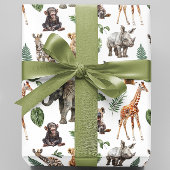 Baby Safari Dieren Cadeaupapier
