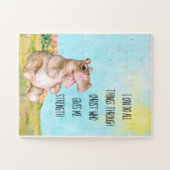 Baby Safari/Hippo Kinder/afspeelkamer Legpuzzel (Horizontaal)