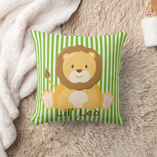 Baby Safari Lion Monogram Kussen (Deken)