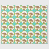 Baby Safari Monkey met Pacifier Pattern Cadeaupapier (Vlak)
