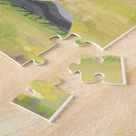 Baby Safari Toddler/Kinder afspeelkamer Legpuzzel (Zijkant)