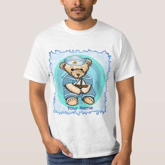 Baby Sailor Bear T-shirt (Voorkant)