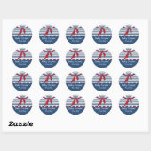Baby Sailor Suit B Ronde Sticker (Vel)