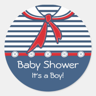 Baby Sailor Suit B Ronde Sticker