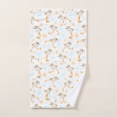 Baby Sandpipers Pipetteren met een peltenhuiskabel Bad Handdoek (Handdoek)