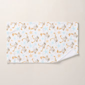 Baby Sandpipers Pipetteren met een peltenhuiskabel Bad Handdoek (Handdoek)