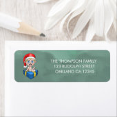 Baby Santa Claus Etiket (Insitu)