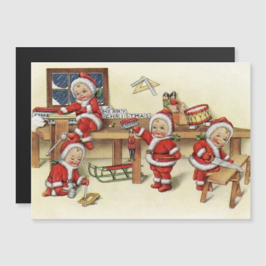 Baby Santa Illustration (Voorkant / Achterkant)